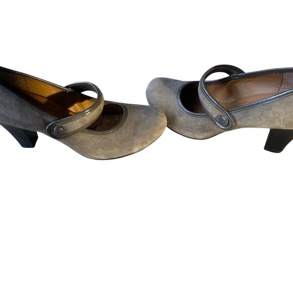 Women’s suede pumps softshoe by medicus Size 7 1/2 Comfy Classic Work Business - Picture 3 of 7